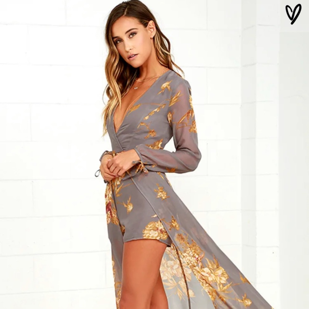Floral print Romper